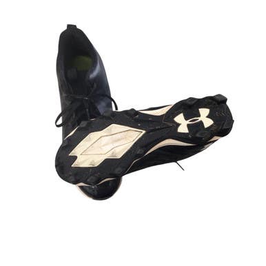 Used Under Armour Adult FB Cleats Black Senior 8 11760-S000081358