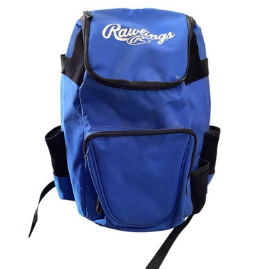 Used Rawlings BACKPACK BB/SB Player Backpack Royal Blue 11760-S000081337