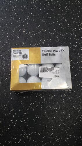 Used Titleist PRO V1X 12 Pack - Golf Balls 11849-S000030994