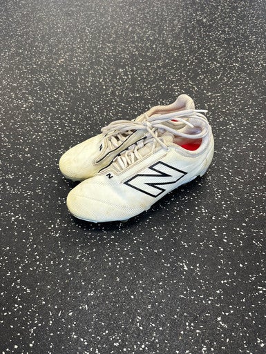 Used New Balance LAX Cleats Mens White Senior 7.5 11849-S000031128