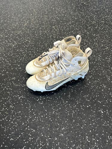 Used Nike LAX Cleats Mens White Senior 4.5 11849-S000031129