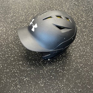 Used Under Armour UA BASEBALL HELMET Batting Helmet No Mask Black SM 11849-S000031122