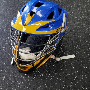 Used Cascade LOYOLA S Lacrosse Helmet Royal Blue One Size 11849-S000031165