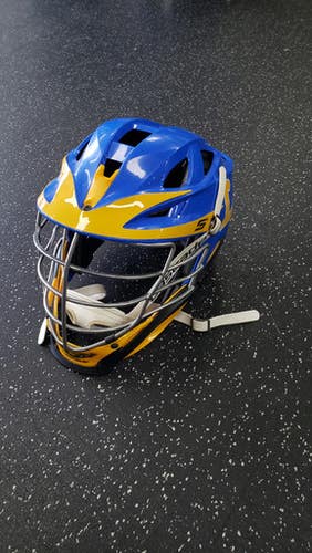 Used Cascade LOYOLA S Lacrosse Helmet Royal Blue One Size 11849-S000031165