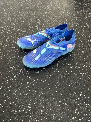 Used Puma Soccer Cleats Turquoise Senior 11 11849-S000031183