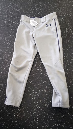Used Under Armour BASEBALL PANTS BB/SB Pant Boys Grey XS 11849-S000031210