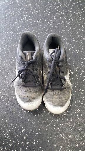 Used Nike DIAMOND BB/SB Cleats Black Junior 01 11849-S000031205