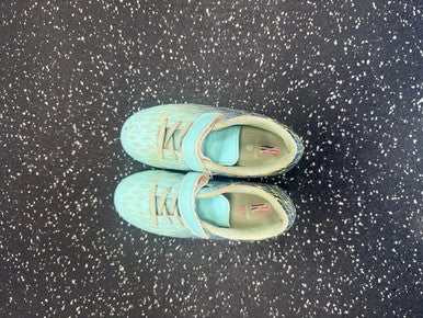 Used DEJA TU HUELLA Soccer Turf Shoes Turquoise Youth 13.0 11849-S000031279