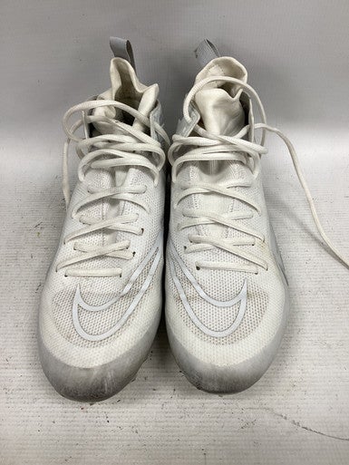 Used Nike REACT LAX Cleats Mens White Senior 10 11851-S000037241