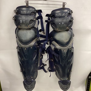 Used Under Armour UALG4-AP Catchers Leg Guards Navy Blue Adult 11851-S000037249
