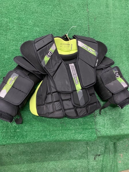 Intermediate Medium/Large Warrior RITUAL X4 E Goalie Chest Protector (Used)