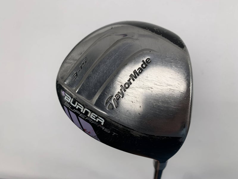 TaylorMade Burner Superfast 3 Fairway Wood 15* Matrix Ozik XCON-4.8 Ladies RH