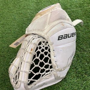 White Junior Bauer GSX Goalie Glove