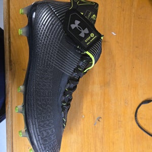 Men's Size M 11.5 (W 12.5) Under Armour Mid Top Turf Cleats (New)