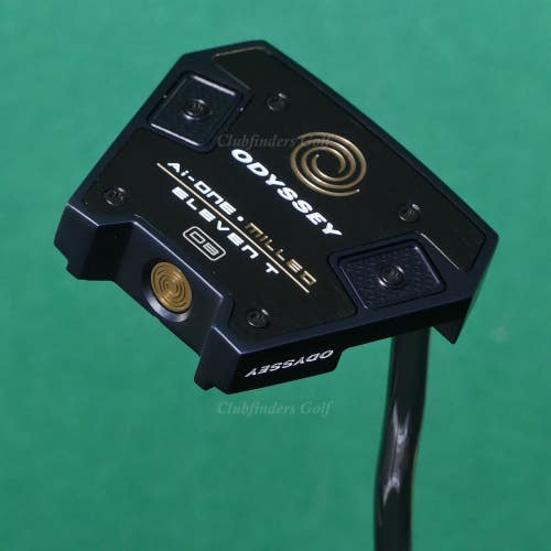 Odyssey Ai-ONE Milled ELEVEN T DB Double-Bend 34" Putter Golf Club w/ HC