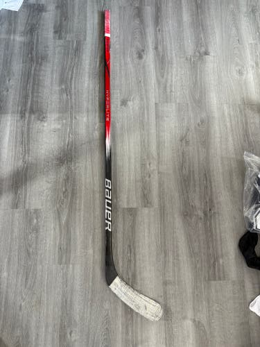 Detroit Red Wings Senior Bauer Vapor Hyperlite 2 Left Hand Hockey Stick P92 Pro Stock Copp (Used)