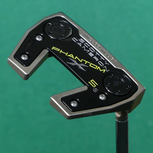 Scotty Cameron 2021 Phantom X 5.5 Slant-Neck 34" Putter Golf Club w/ Headcover