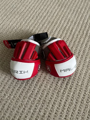 Harvard Lacrosse Maverik Max Elbow Pads