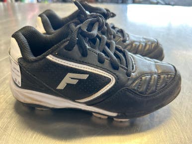 Used Franklin CLEAT BB/SB Cleats Black Youth 12.0 11868-S000065209