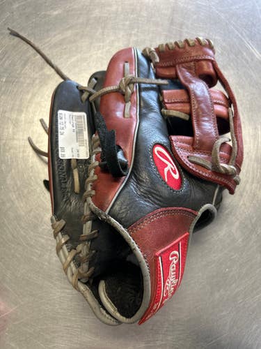 Used Rawlings R9 BB/SB Glove LH Throw Maroon 12 3/4" 11868-S000065203