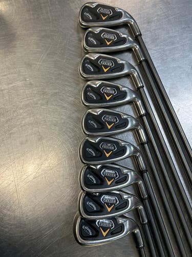 Used Callaway BIG BERTHA FUSION Mens Iron Set RH 2I-PW 11868-S000065198
