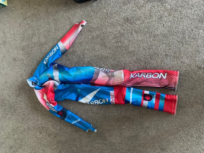 Unisex Medium Karbon Ski Suit (Used) FIS Legal