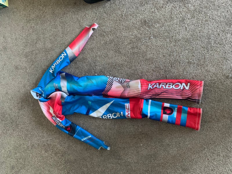 Unisex Medium Karbon Ski Suit (Used) FIS Legal