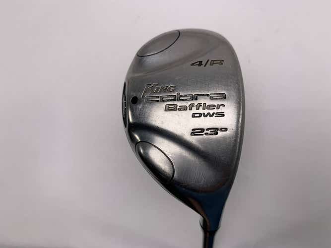 Cobra Baffler DWS 4 Hybrid 23* Aldila NV HL 65g Stiff Graphite Mens RH