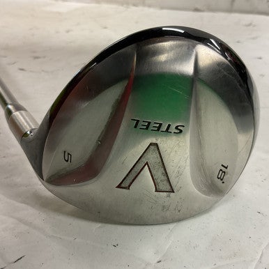 Used Taylormade V STEEL Mens Fairway Wood RH 5 Wood 11855-S000190214