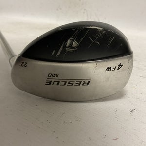 Used Taylormade RESCUE MID 4FW Mens Hybrid Club RH 4 Hybrid 11855-S000190203