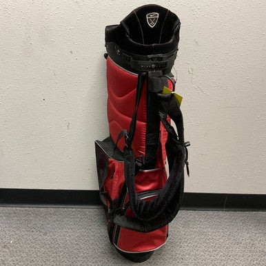 Used Izzo NIKE GOLF STAND BAG Mens Stand Bag Red 11855-S000190196