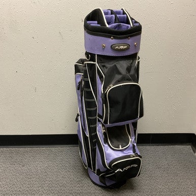 Used AMF LADIES CART BAG Womens Cart Bag Purple 11855-S000190179