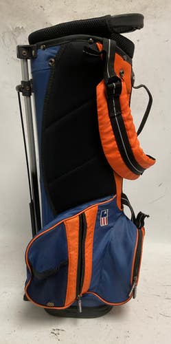 Used US Kids UL 51 Jr Stand Bag Royal Blue And Orange 11855-S000190331