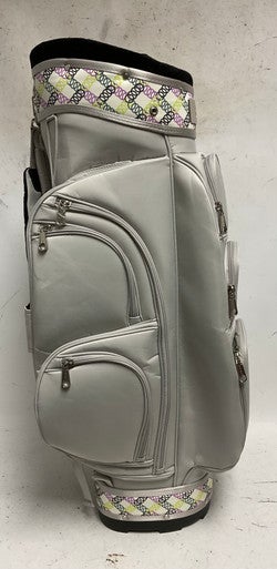 Used KERI GOLF LADIES STAND BAG Womens Stand Bag Grey 11855-S000190313