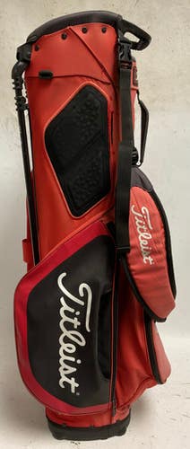 Used Titleist STAND BAG Mens Stand Bag Red 11855-S000190314