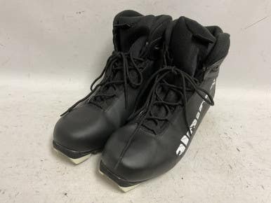 Used Alpina T5 Mens NNN XC Ski Boots Black M 10.5 11855-S000190264