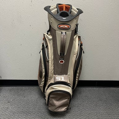 Used Sun Mtn C 130 Mens Cart Bag Brown 11855-S000190225