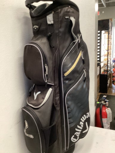 Used Callaway CHEV ORG Mens Cart Bag Black 11443-S000197407