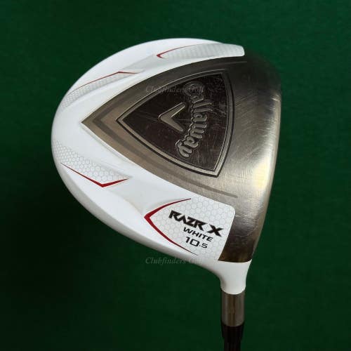 Callaway RAZR X White 10.5 Driver Grafalloy ProLaunch Axis Graphite Seniors