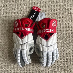 Harvard Lacrosse Maverik Max Lacrosse Gloves