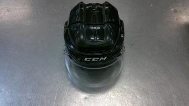 Used CCM FL90 Helmet Half Visor Combo Black MD 11339-S000193929