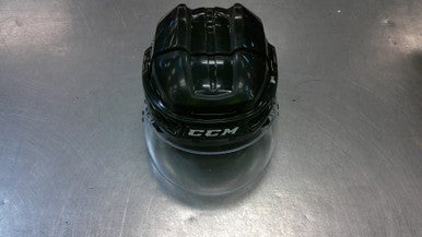 Used CCM FL90 Helmet Half Visor Combo Black MD 11339-S000193929