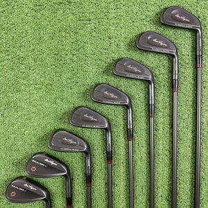 Ben Hogan Ft Worth Black Iron Set 5-PW 52 56 Recoil ES 760 F3 Regular +1/2 Long