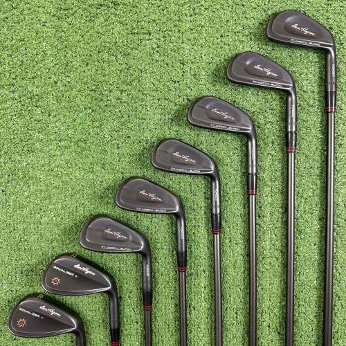 Ben Hogan Ft Worth Black Iron Set 5-PW 52 56 Recoil ES 760 F3 Regular +1/2 Long