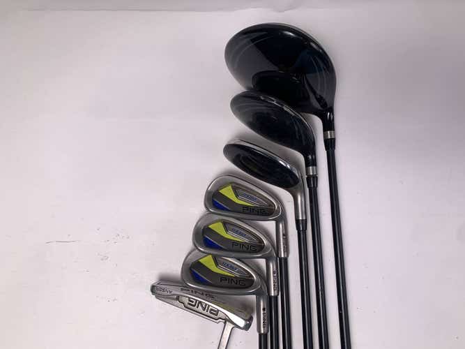 Ping Thrive Club Set Driver 3W 6H 7i&9i PW Putter Black Dot Thrive Junior RH