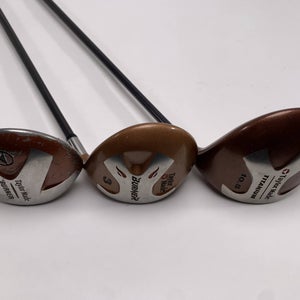 TaylorMade Burner bubble Driver Wood Set 3 5 | 10.5* 15* 18* Mens RH