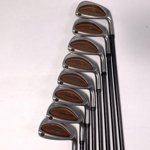 TaylorMade Burner Oversize Iron Set 3-PW Bubble R-80 Plus Regular Steel Mens RH