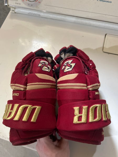 Warrior Covert Pro Gloves 15" Pro Stock Boston College (Used)