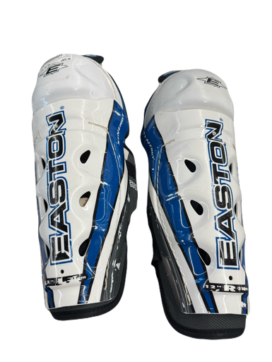 Used Easton SYNERGY Junior Shin Guards White 12" 11769-S000028864