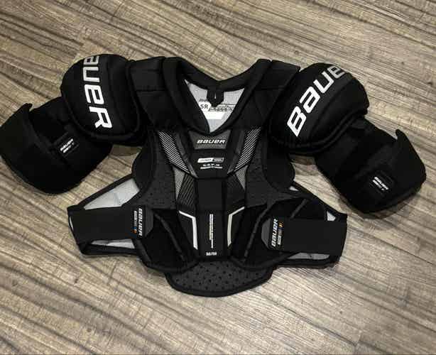 Bauer Pro Series Hockey Shoulder Pads Pro Stock, Size Senior Medium